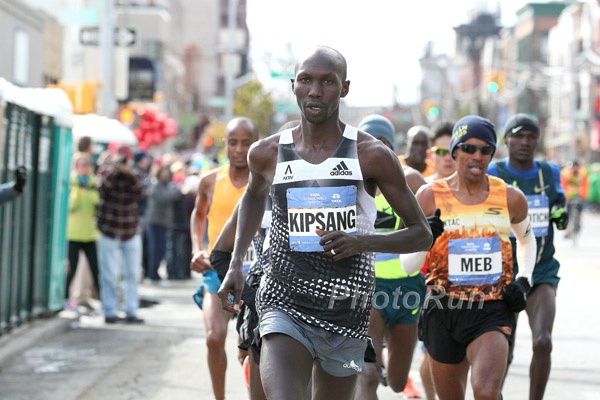 Wilson Kipsang Leads