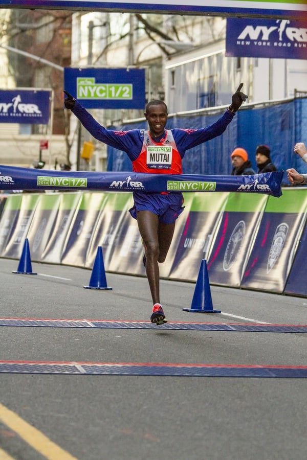 Geoffrey Mutai the Winner