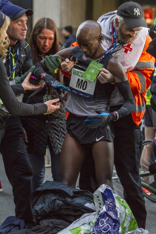 Mo Back on His Feet