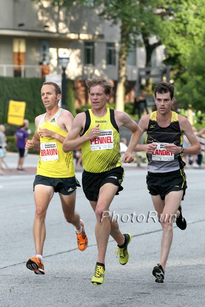Aaron Braun, Tyler Pennel and Christo Landry