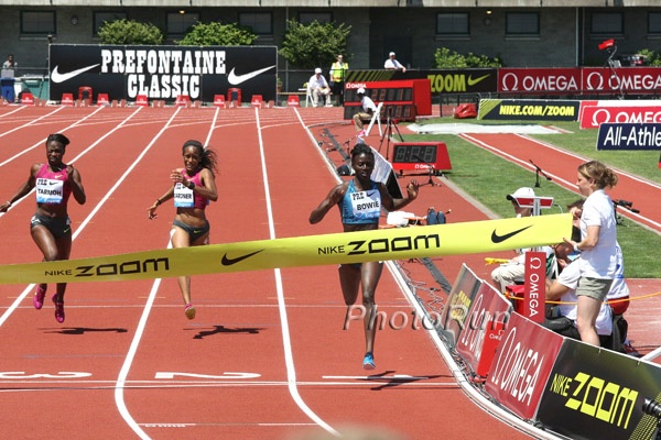 Tori Bowie 22.18 Win