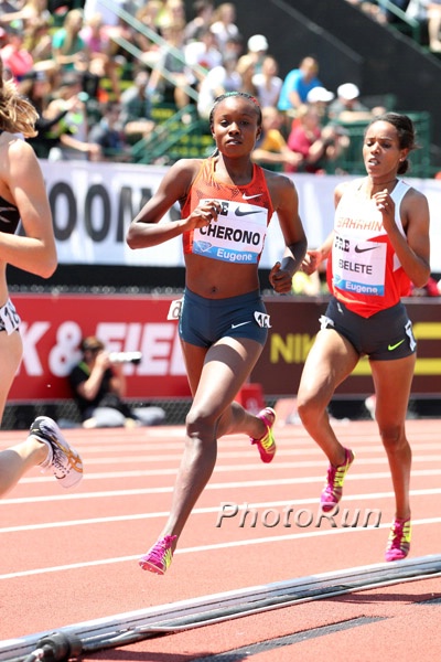 Mercy Cherono In Women's 2 Mile