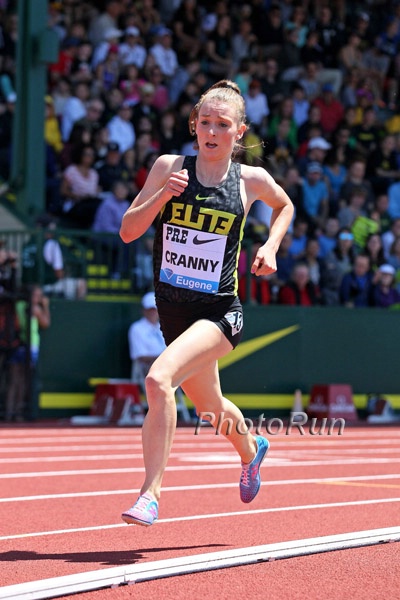 Elise Cranny 4:13.38