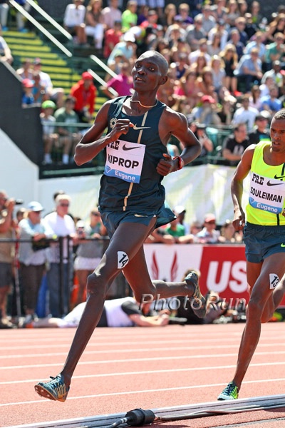 Asbel Kiprop Didn't Bring His "A" Game