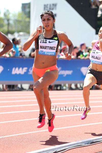 Brenda Martinez the US Star at World Relays