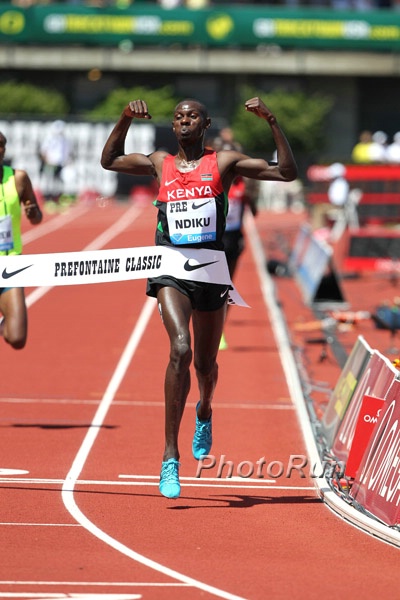 Caleb Ndiku Wins