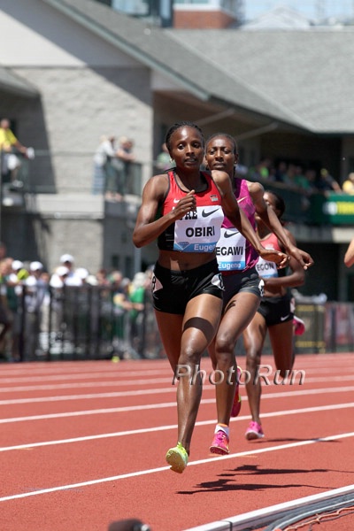 Hellen Obiri Taking it to Abeba Aregawi