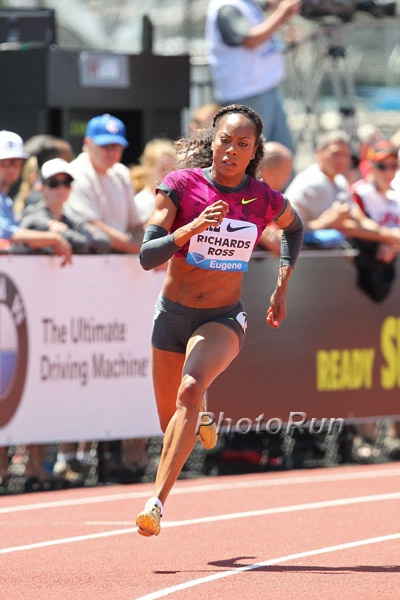Sanya Richards Ross 51.19 for 6th in 400