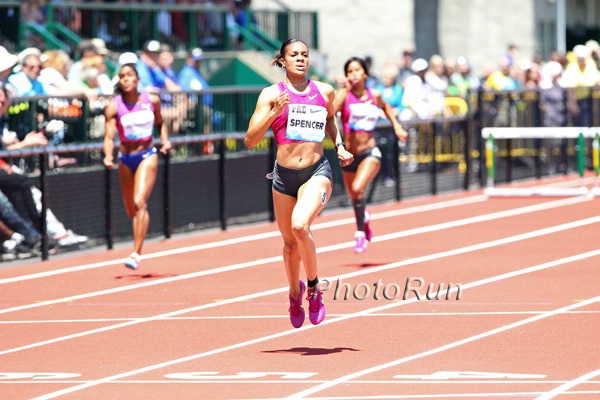 Kaliese Spencer 54.29 Win