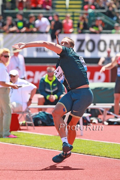 Vítezslav  Veselý Won the Javelin