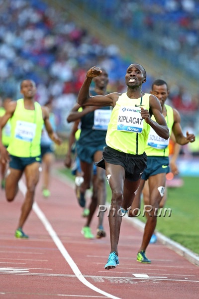 Silas Kiplagat Won the 1500