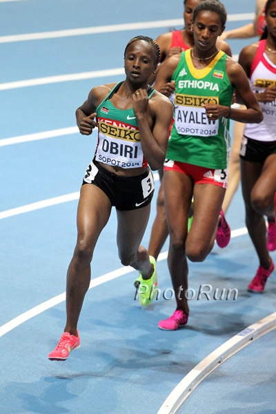 Hellen Obiri Defending Champ