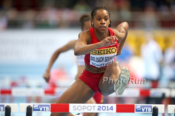 Janay Deloach Soukup Now a Hurdler and a Jumper