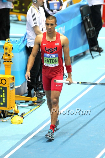 Eaton in Pole Vault