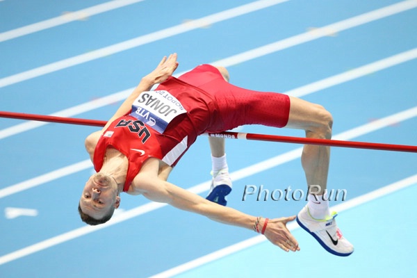 Nick Jonas in High Jump Qualifying