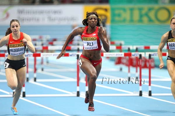 Nia Ali With Surprise Gold in 60m Hurdle Final