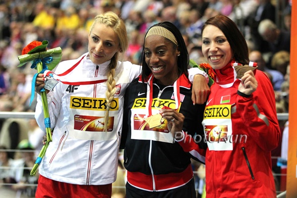 Angelika Cichocka Silver, Chanelle Price Gold, Maryna Arzamasava Bronze