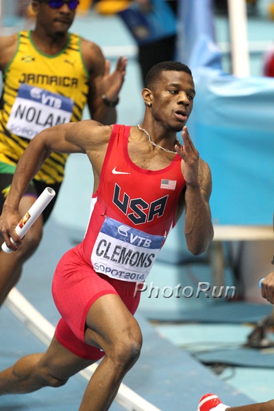4x400 to End the Competition: Kyle Clemons of USA