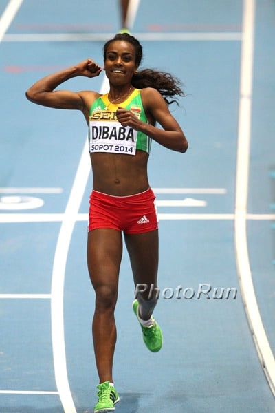 World 3000m Champion Genzebe Dibaba