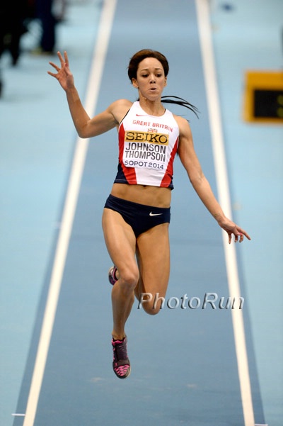 Katarina Johnson-Thompson of Great Britain
