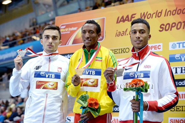 Adam Kszczot, Mo Aman, and Andrew Osagie Bronze After DQ of Lewandowski