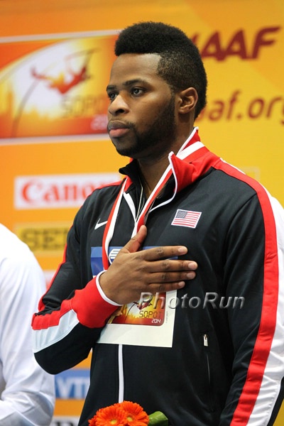 Omo Osaghae With His Gold Medal