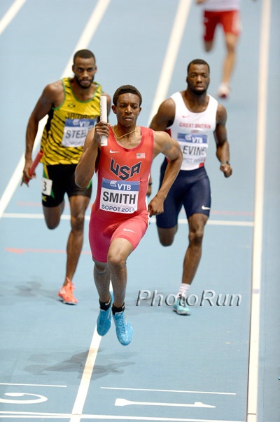 Calvin Smith Saving Something for the Final 200m