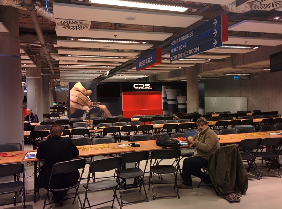The media room