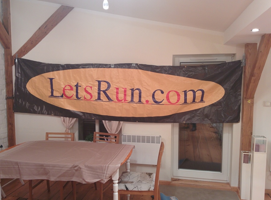 The LRC banner made the trip