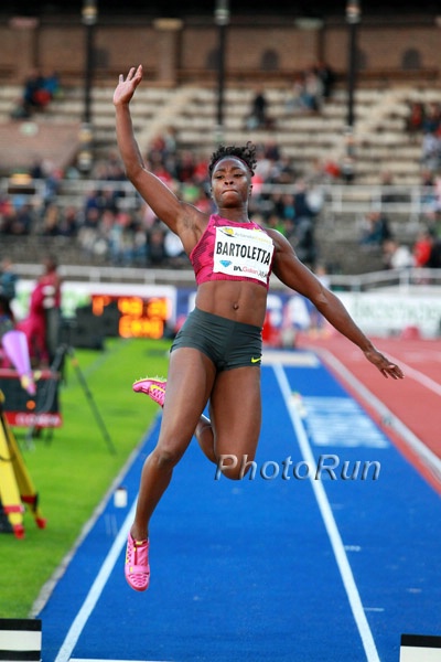 Tianna Bartoletta in Women's Long Jump