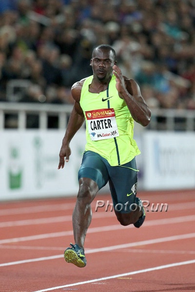 Nesta Carter in 100m