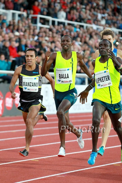 Manzano Battles Alfred Kipketer