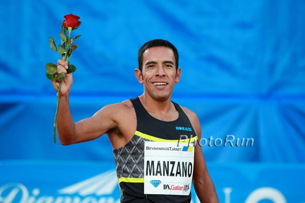 Leo Manzano Won the "B" 800