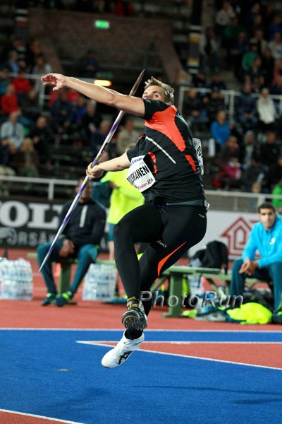 Antti Ruuskanen in Men's Javelin
