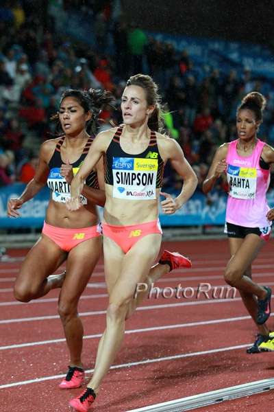 Jenny Simpson and Brenda Martinez