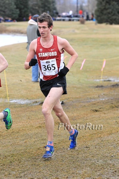 Sam Wharton of Stanford in 3rd Made it a 1-2-3 for the Cardinal