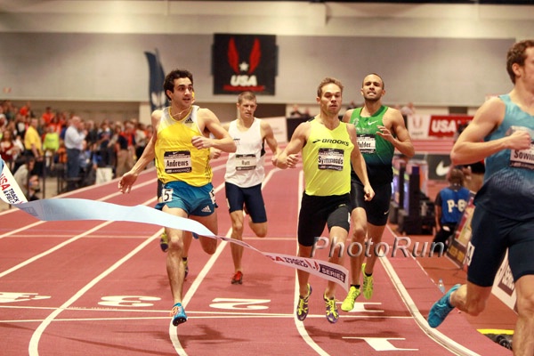 Robby Andrews Edges Nick Symmonds for 2nd