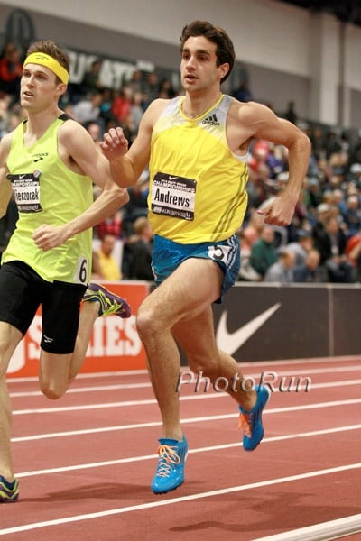 Robby Andrews in Men's 800m Final