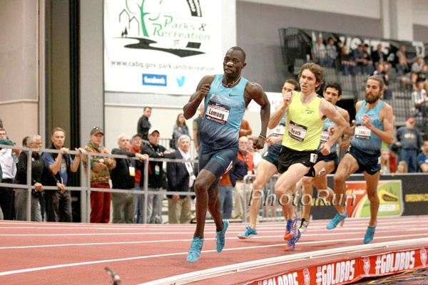 Lopez Lomong Got the Win After the 3000m