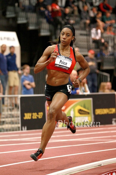 Chanelle Price Women's 800m Final