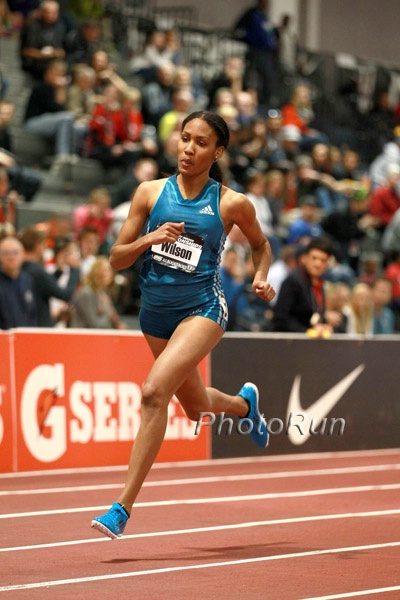 Women's 800m Qualifying Ajee' Wilson