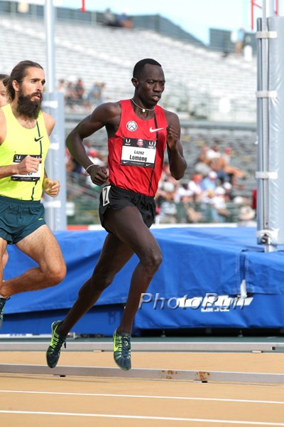 Lopez Lomong and Will Leer