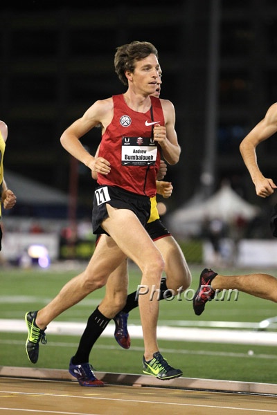 Andrwe Bumbalough Put Up a Fight in the Men's 5000m
