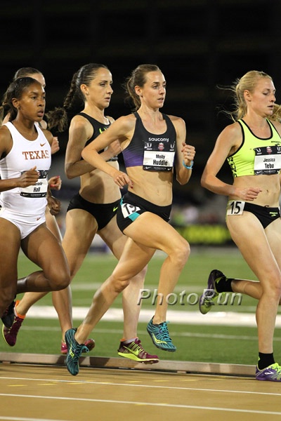 Jessica Tebo and Molly Huddle