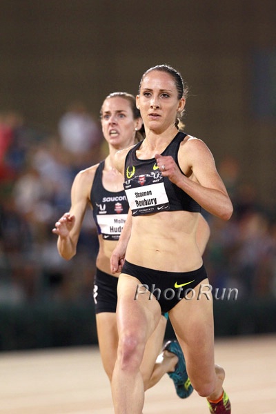 Shannon Rowbury and Molly Huddle Dig Deep