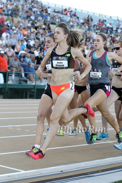 Women's 1500m Semifinals: Jenny Simpson