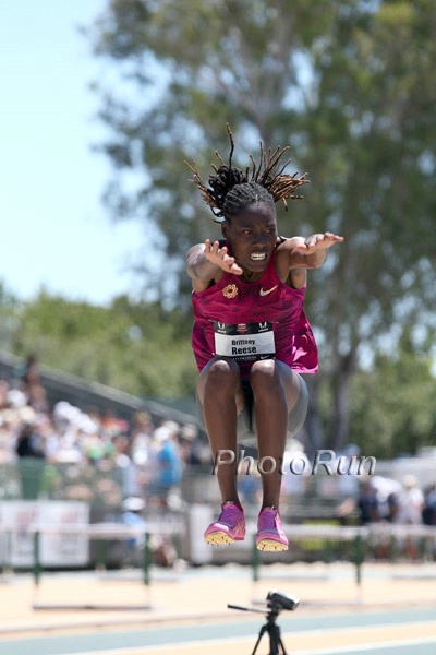 Superwoman Brittney Reese Edged Tianna Bartoletta