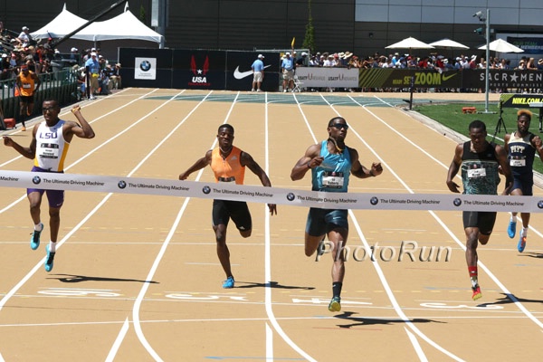 Gill Roberts Champ in 44.53 over Josh Mance