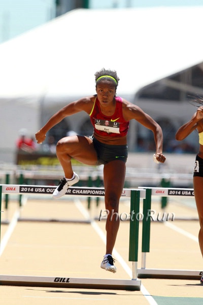 Kori Carter 400m Hurdle Fnal