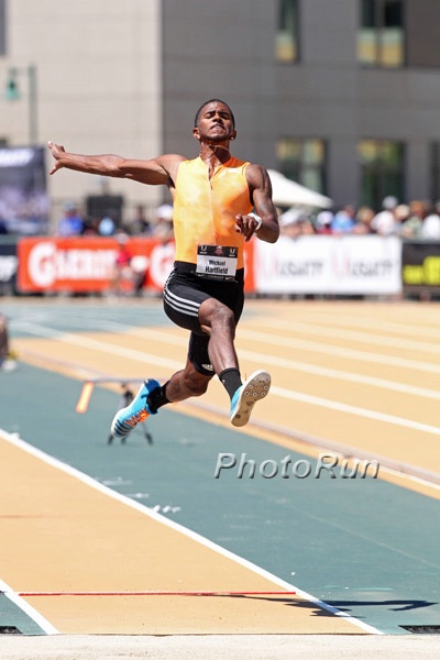 Michael Hartfield in Long Jump